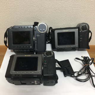 【SHARP】  シャープのカメラ3台セット