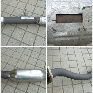 マツダ ロードスター NCEC NC2 純正マフラー 中間パイプ センターマフラー HKSに交換の為に取り外しました
