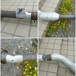 マツダ ロードスター NCEC NC2 純正マフラー 中間パイプ センターマフラー HKSに交換の為に取り外しました