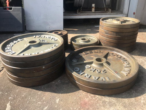 IVANKO イヴァンコ オリンピックプレート 人気 バーベルプレート 筋  