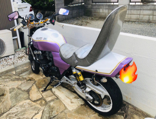 SUZUKI GSX400インパルス 紫白