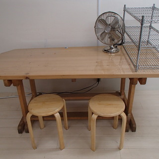 木製テーブル５点セット