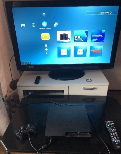 PS3　箱付き　中古　動作確認　ソフト付き　CECH-2500A　160GB