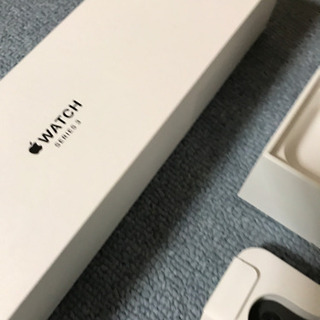 アップルウォッチ シリーズ3 アルミケース 42ミリ 美品