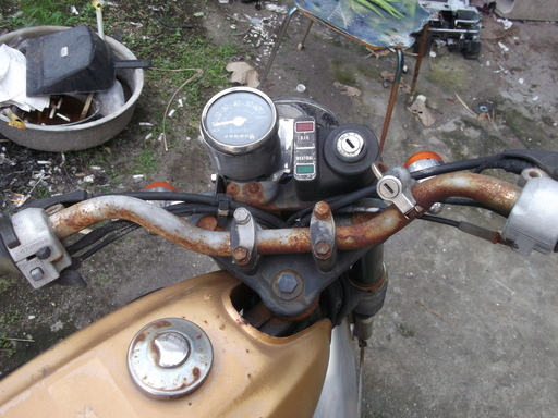 不動車　スズキ　コレダ　スクランブラー　完全ジャンク　部品取り 不動車 スズキ コレダ スクランブラー 完全ジャンク 部品取り