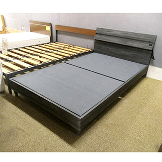 札幌 高級品!【Simmons セミダブルベッド】シンプル 分解＆組立可能 ポケットコイルスプリング シモンズ 安眠 寝具 セミダブルベット 本郷通店