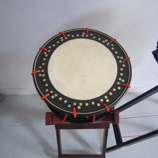 琉球太鼓セット バチ2本付