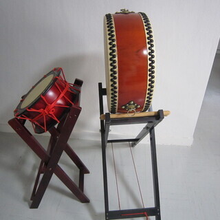 琉球太鼓セット バチ2本付