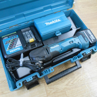 makita/マキタ 充電式マルチツール TM41DRG 14.4V 6.0Ah バッテリー×2 