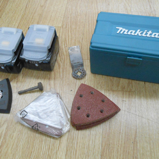 makita/マキタ 充電式マルチツール TM41DRG 14.4V 6.0Ah バッテリー×2 
