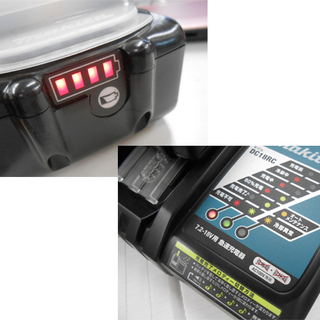 makita/マキタ 充電式マルチツール TM41DRG 14.4V 6.0Ah バッテリー×2 