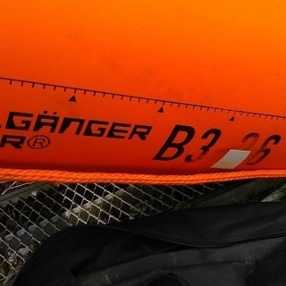 ３人乗りゴムボート