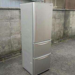 Panasonic NR-C378M-S 3ドア 冷凍冷蔵庫 2010年製 365L