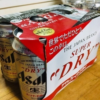 Asahiスーパードライ350ml×6缶(引き取り先決まりました)
