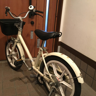 無印良品の白い子供用自転車をお譲りします 柏の旅人 大阪のその他の中古あげます 譲ります ジモティーで不用品の処分