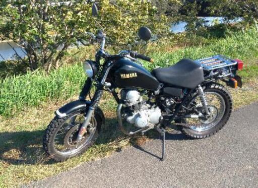 SR125B 林道仕様◆リヤタイヤ新品◆予備パーツ付属