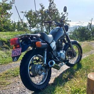 SR125B 林道仕様◇リヤタイヤ新品◇予備パーツ付属