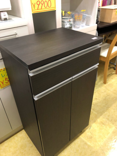 発送可】ニトリのペールカウンター◇分別用ゴミ箱2個のキャスター付き