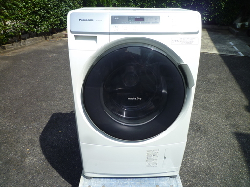 パナソニック NA-VD110L 6Kg ドラム式洗濯乾燥機 省スペース エコナビ きれいな動作品