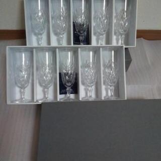 HOYA クリスタル グラス ピルスナー ５個入り２箱