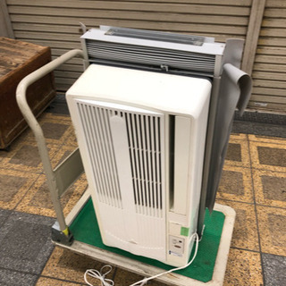 コイズミ 窓エアコ枠付き　リモコン付き