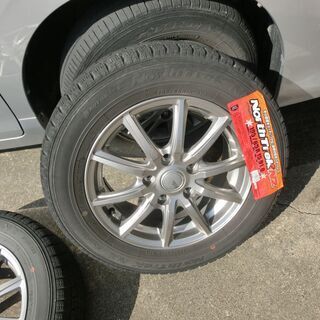 エスクァイア・ノア・ヴォクシー用 中古アルミホイール付スタッドレスタイヤ 195/65Ｒ 15 オートバックス製 North Ｔrek Ｎ2