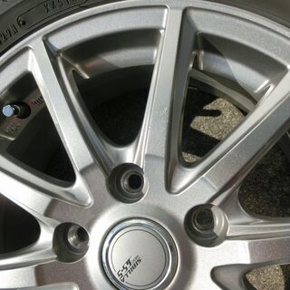 エスクァイア・ノア・ヴォクシー用 中古アルミホイール付スタッドレスタイヤ 195/65Ｒ 15 オートバックス製 North Ｔrek Ｎ2