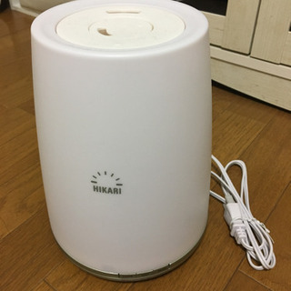 超音波式LEDライト加湿器