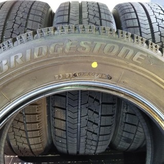 冬16インチ  2018年【~95％富山】 VRX 215/60R16 ブリヂストン 日本製【点検OK】冬最強シリーズの ブリザック 4本 ヴェゼル マークX エスティマ CX-3 オデッセイ