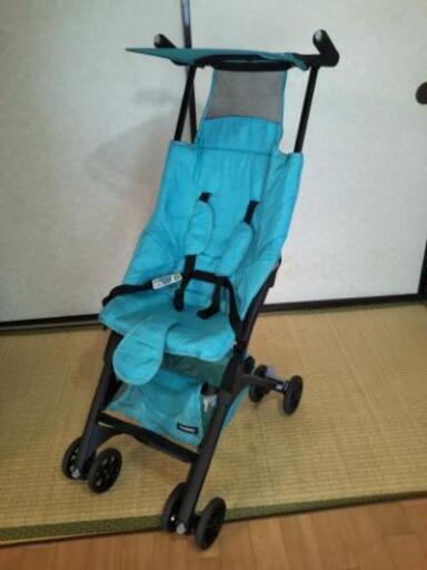ポキット(7～36か月(体重15kg)B型ベビーカー)オーシャンブルー