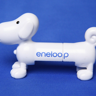 eneloopy　犬型の電池チェッカー