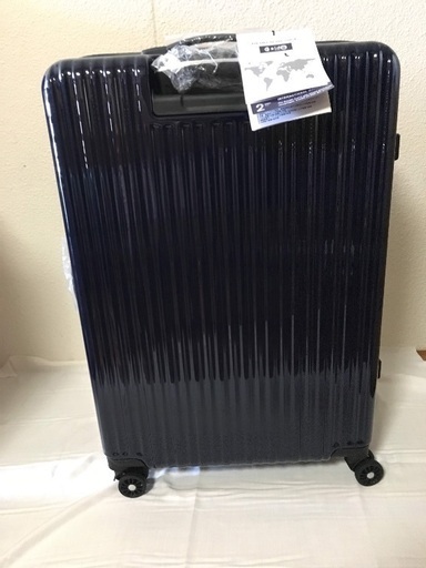 新品 スーツケース ネイビー　Ｌサイズ