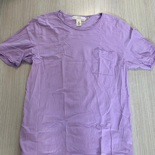 紫Tシャツ