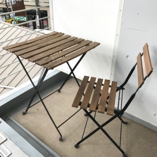 IKEAガーデンテーブルセット