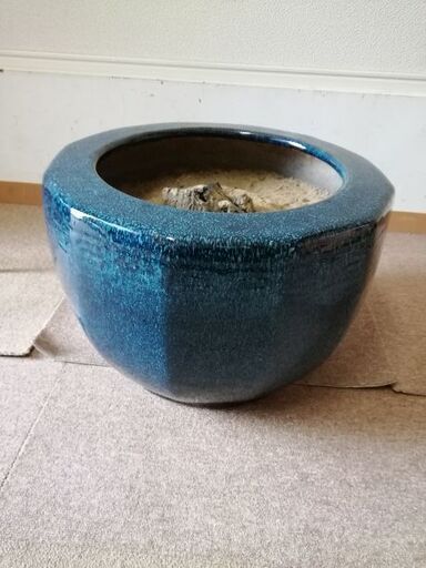 火鉢　(灰入り)
