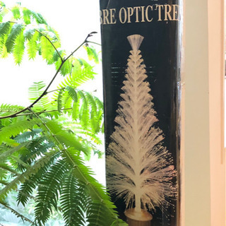 FIBER  OPTIC クリスマスツリー クリスタル 150cm
