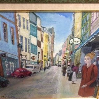 生活雑貨 海外絵インテリア※飾り収蔵
