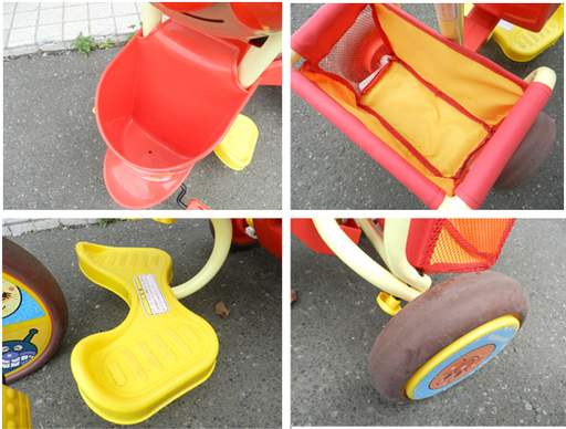 アンパンマン 舵取り三輪車 収納カゴ付き Paypay ペイペイ 支払い対応 札幌市 北区 屯田 モノハウス屯田店 札幌の三輪車 の中古あげます 譲ります ジモティーで不用品の処分