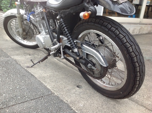 SR400 セパハン アルミタンク バックステップ スパトラ エンジン始動OK 1JR SR400 セパハン アルミタンク バックステップ スパトラ エンジン始動OK 1JR