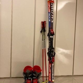 サロモン150スキーセットと靴24-24.5