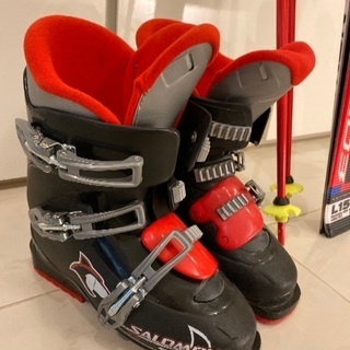 サロモン150スキーセットと靴24-24.5