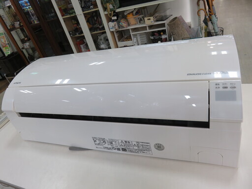 安心の6ヶ月メーカー修理保証付！ HITACHIのルームエアコンです！