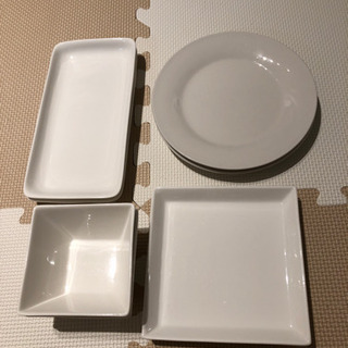 IKEA、ニトリなど白食器8枚セット