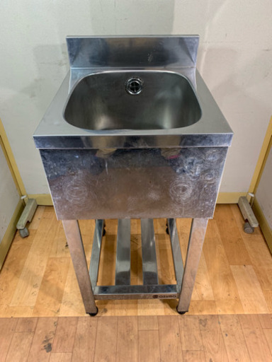 業務用 ステンレス 1層シンク流し台 W400xD450xH800mm