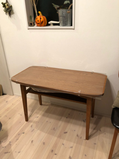 unico クルトカフェテーブル 1年使用
