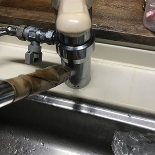 キッチンの蛇口 水栓交換