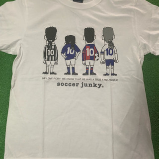 【新品未使用】soccer junky R.バッジョ Tシャツ