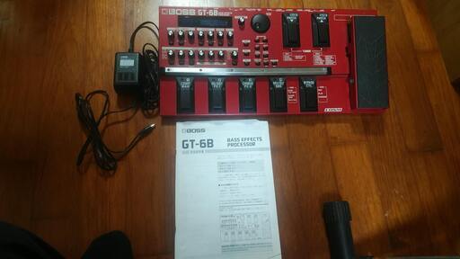 値下げしました:ベース用マルチエフェクター「BOSS GT-6B」 (ムタ1969 ...