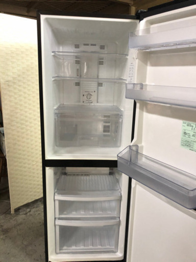 値下げ‼️シックでお洒落な人気の黒の2ドア冷蔵庫