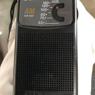 SONY AM専用ラジオ ICR-S30